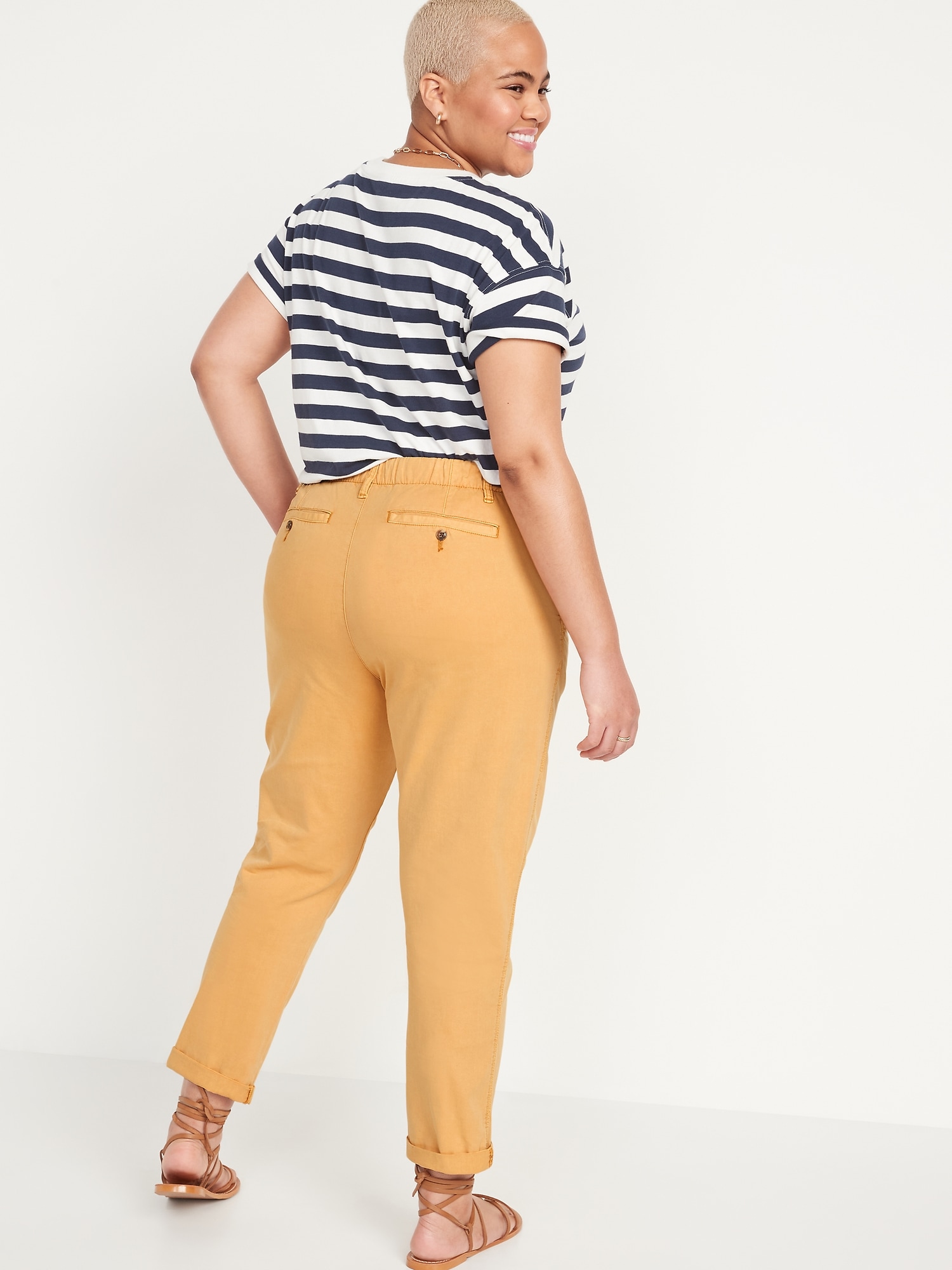 High Waisted Ogc Chino Pants For Women Old Navy