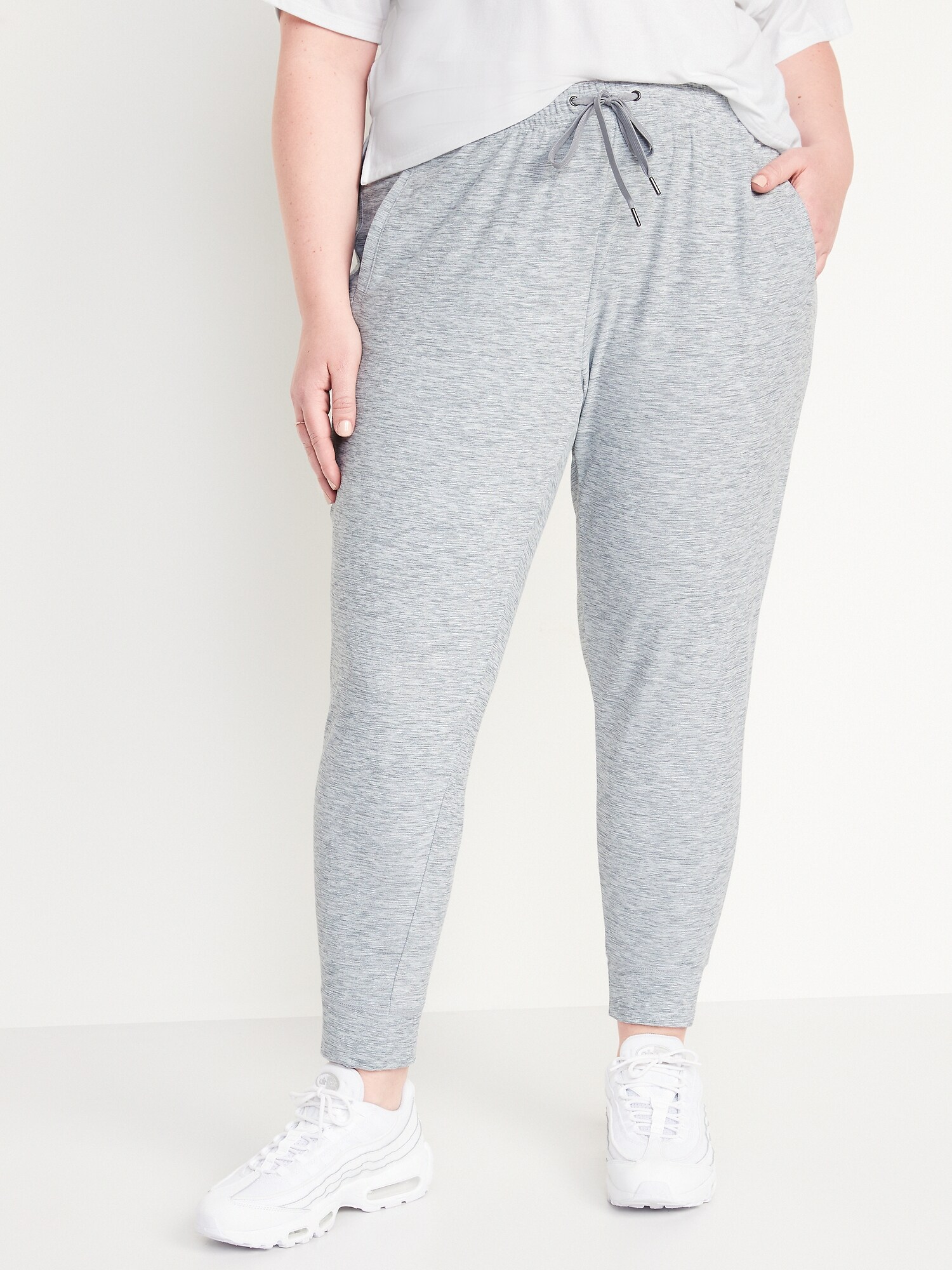 mid rise breathe on joggers old navy