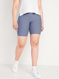 old navy ribbed biker shorts