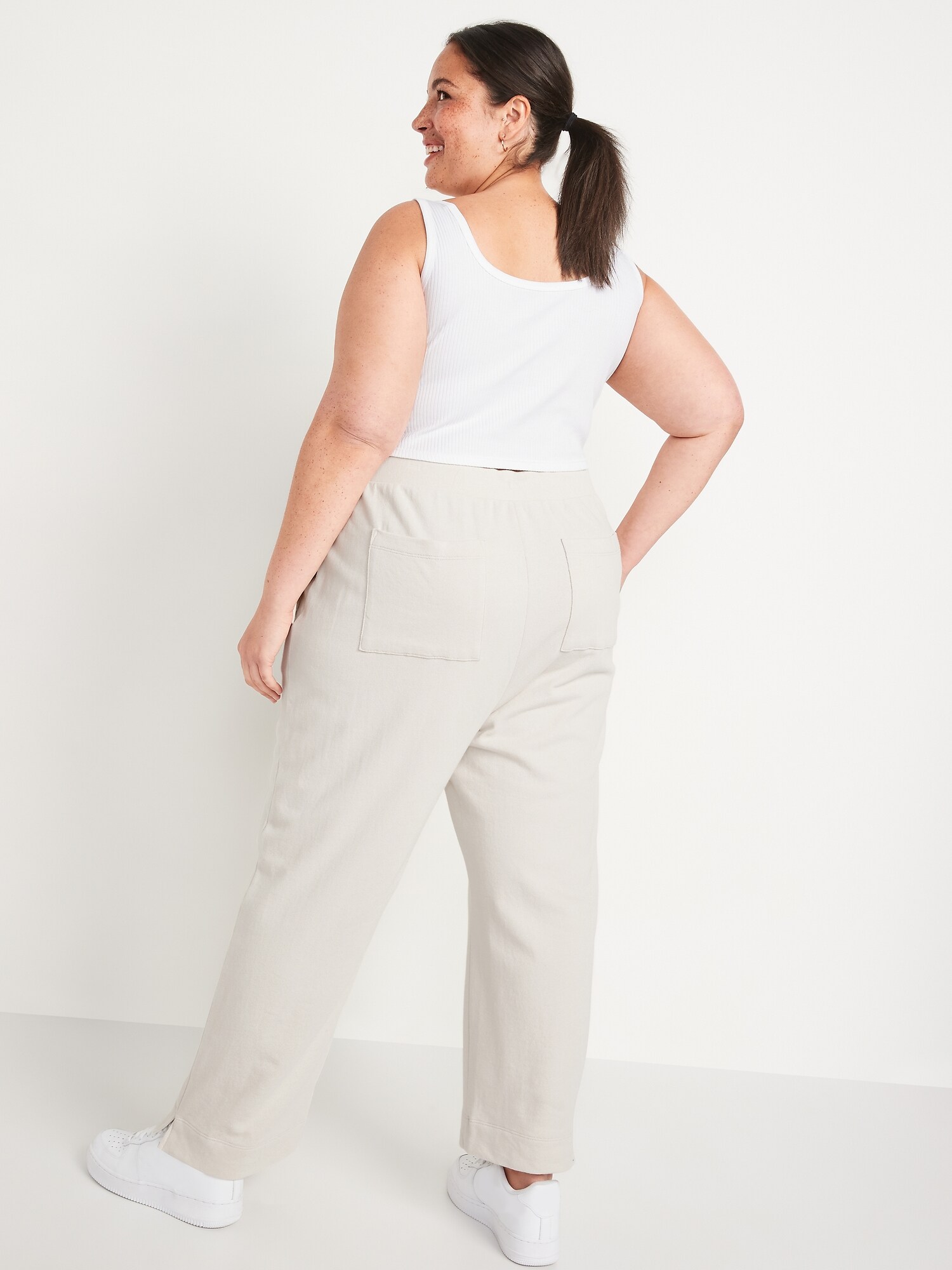 Extra High-Waisted Cropped Sweatpants for Women | Old Navy