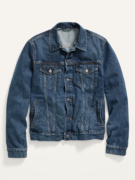 Image number 4 showing, Gender-Neutral Non-Stretch Jean Jacket for Adults