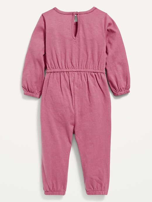 Long-Sleeve Jersey One-Piece for Baby