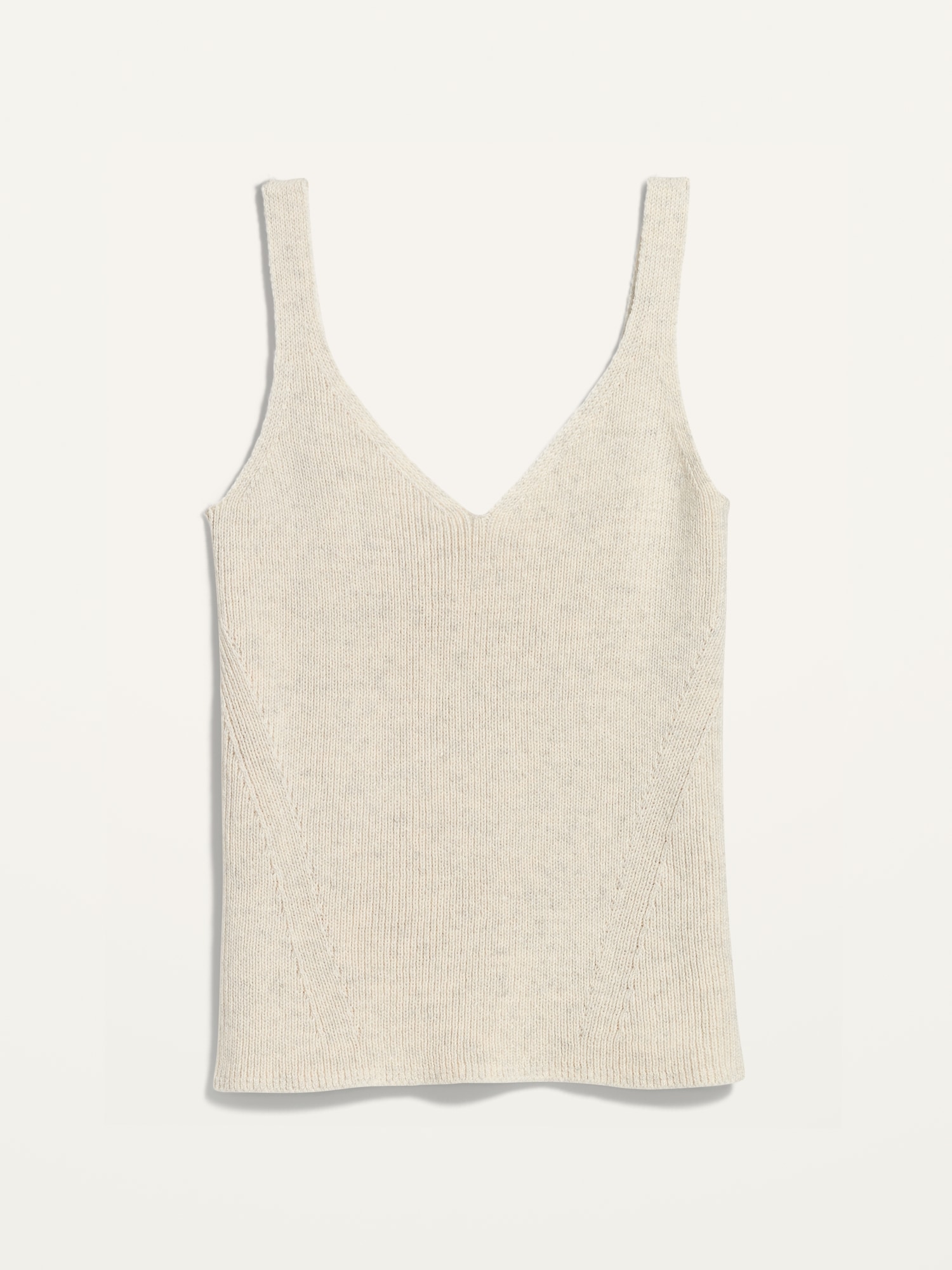 V Neck Knit Tank in Hang Up