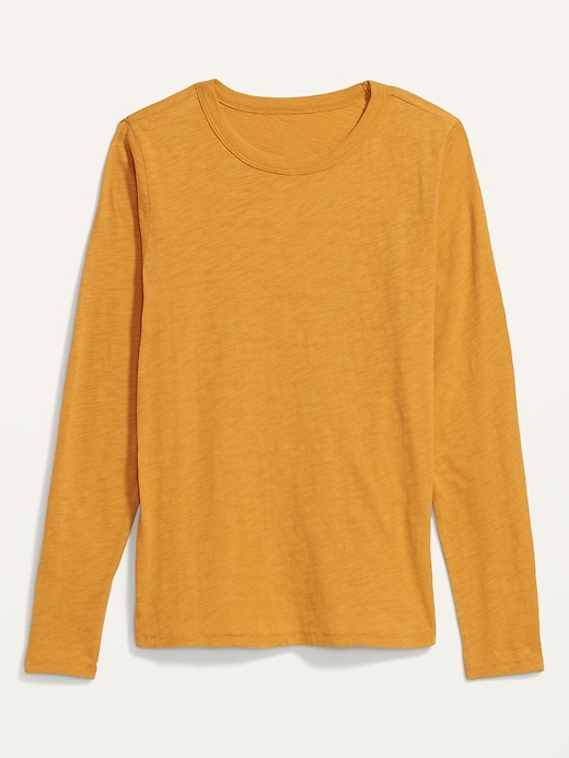 Image number 4 showing, EveryWear Slub-Knit Long-Sleeved T-Shirt