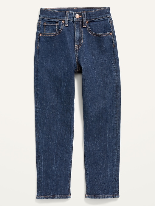 View large product image 2 of 3. High-Waisted O.G. Straight Jeans for Girls