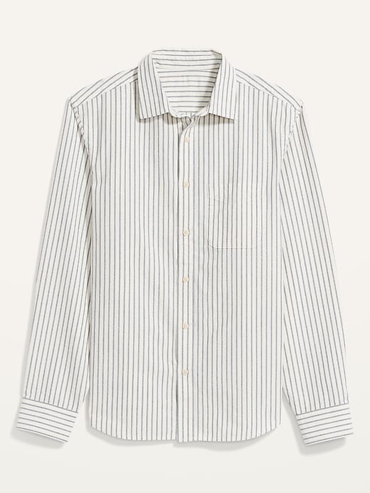 Image number 8 showing, Regular-Fit Non-Stretch Everyday Oxford Shirt for Men