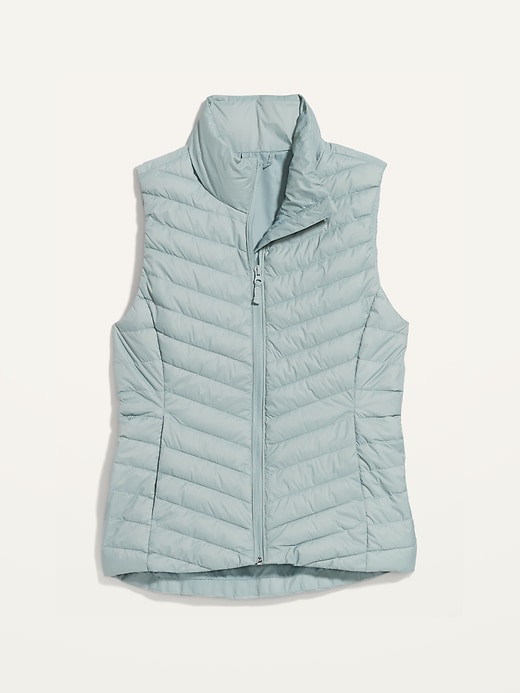 Image number 4 showing, Water-Resistant Narrow-Channel Puffer Vest