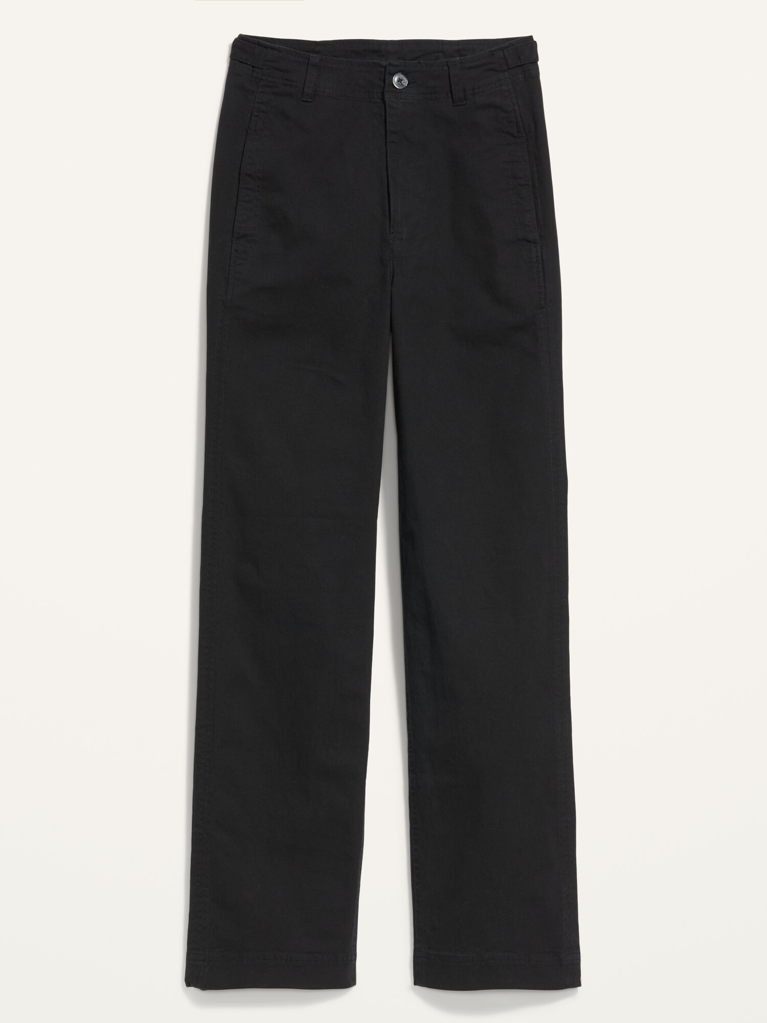 High-Waisted Canvas Wide-Leg Workwear Pants for Women, Old Navy