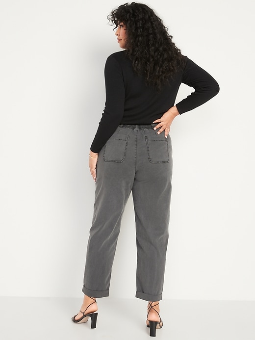 High-Waisted Slouchy Balloon Workwear Pants for Women | Old Navy