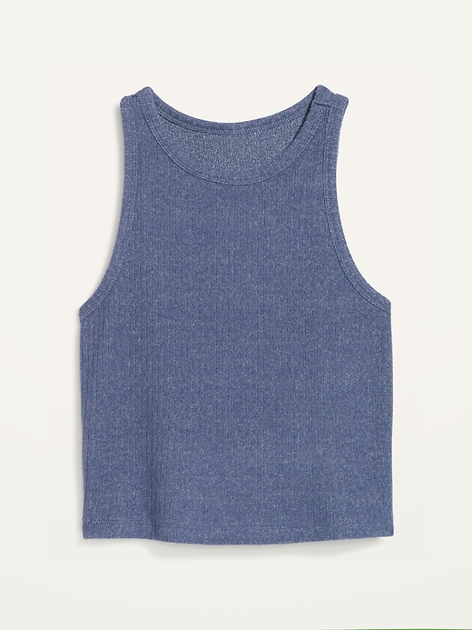 Image number 4 showing, Cropped Rib-Knit Tank Top