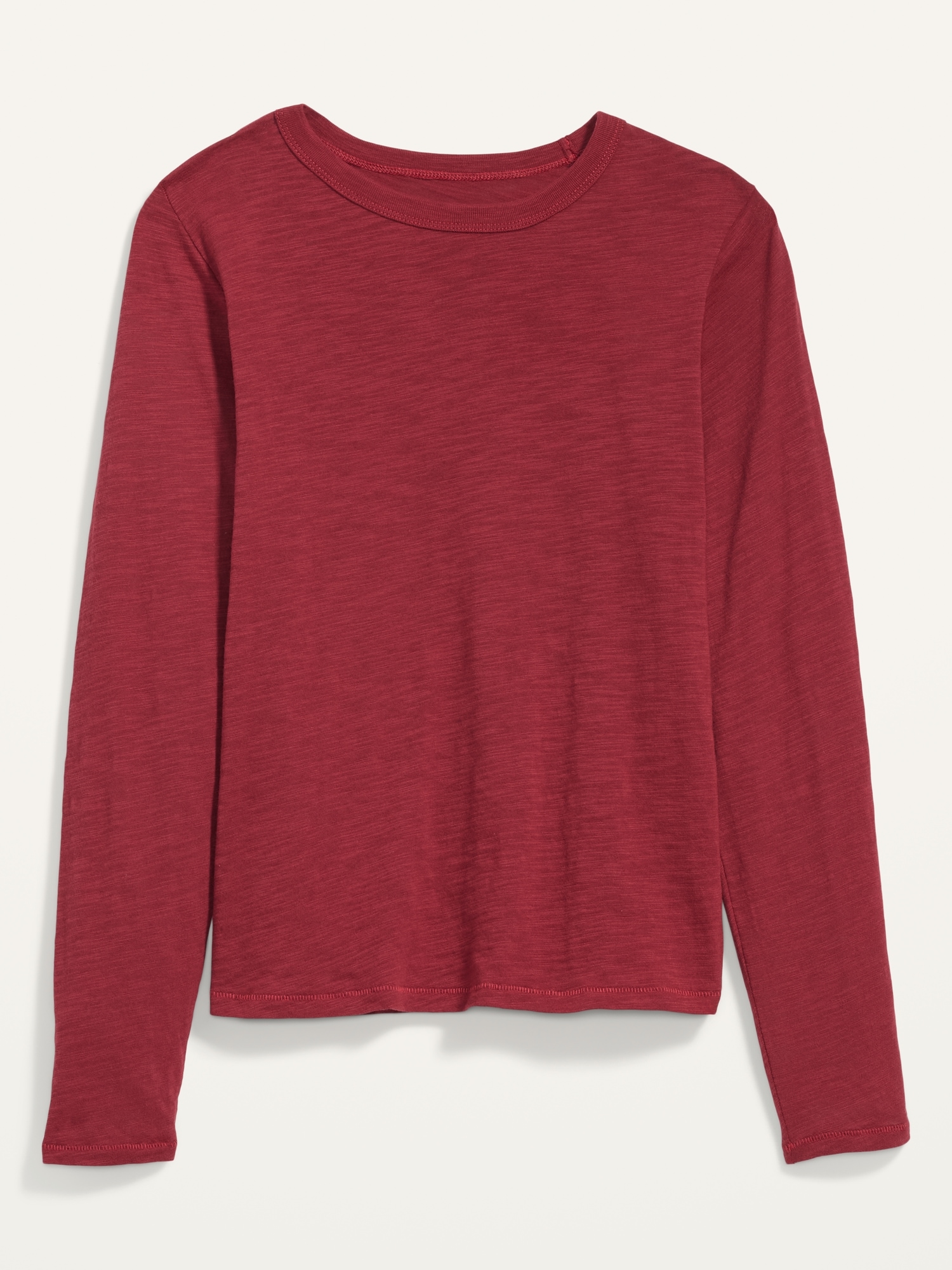 EveryWear Slub-Knit Long-Sleeved T-Shirt | Old Navy