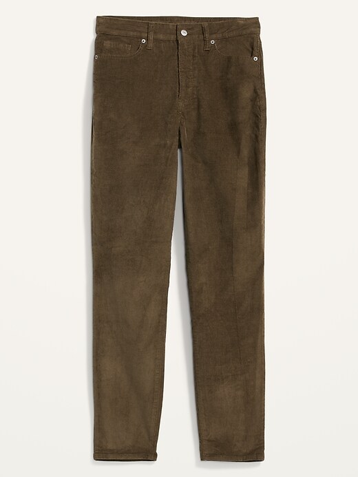 Image number 4 showing, High-Waisted O.G. Straight Corduroy Ankle Pants for Women