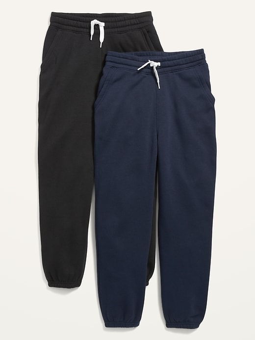 View large product image 1 of 2. Vintage Gender-Neutral Jogger Sweatpants 2-Pack for Kids