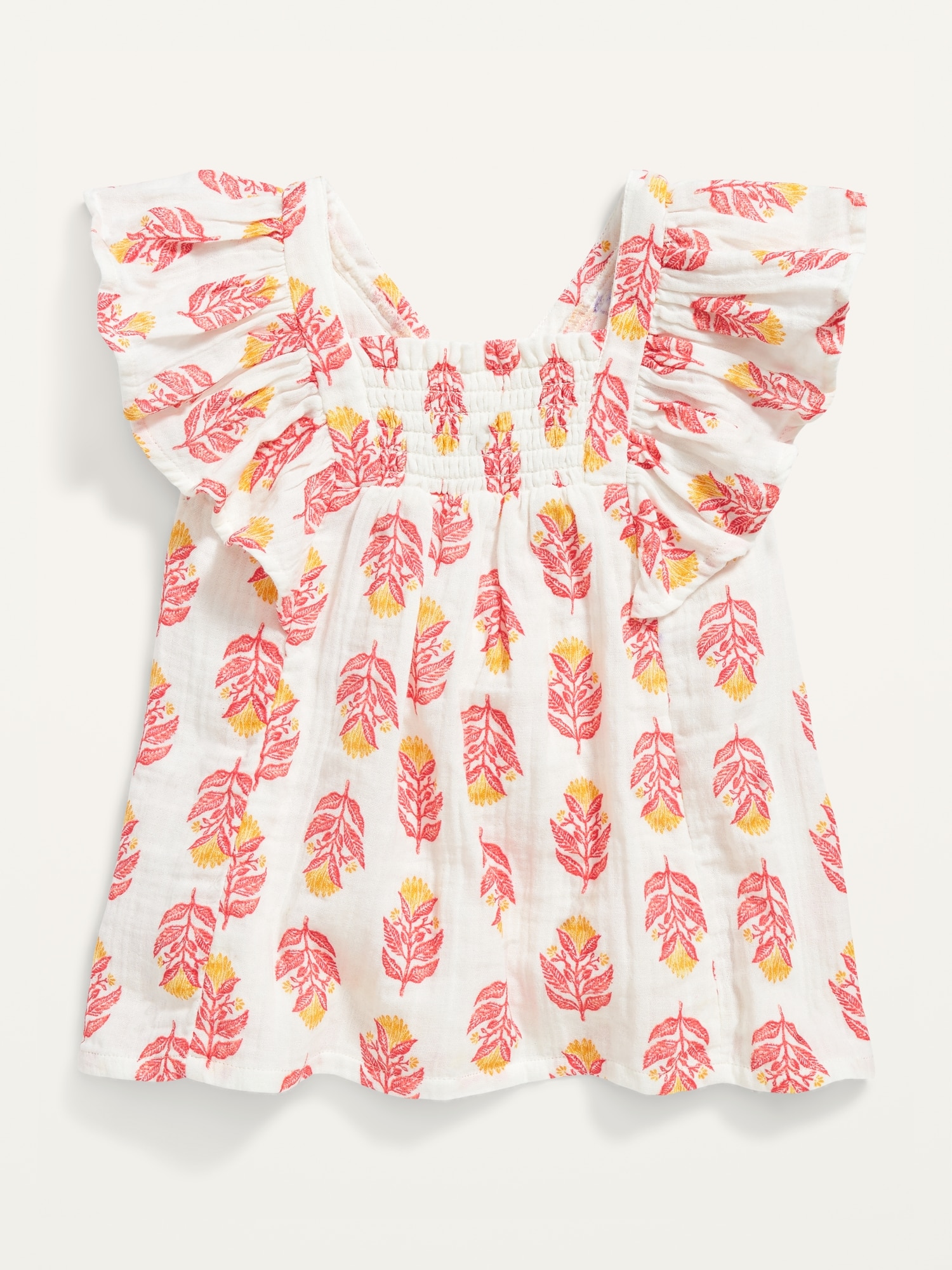 FlutterSleeve FloralPrint Swing Top for Toddler Girls Old Navy