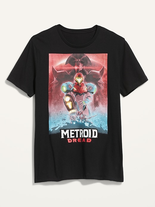 View large product image 1 of 2. Metroid Dread™ Gender-Neutral Graphic T-Shirt for Adults