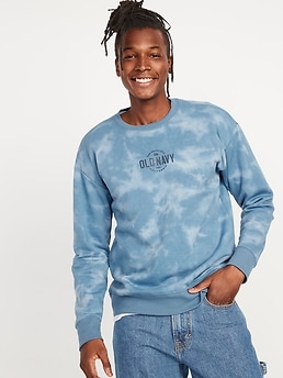 old navy tie dye sweatshirt mens