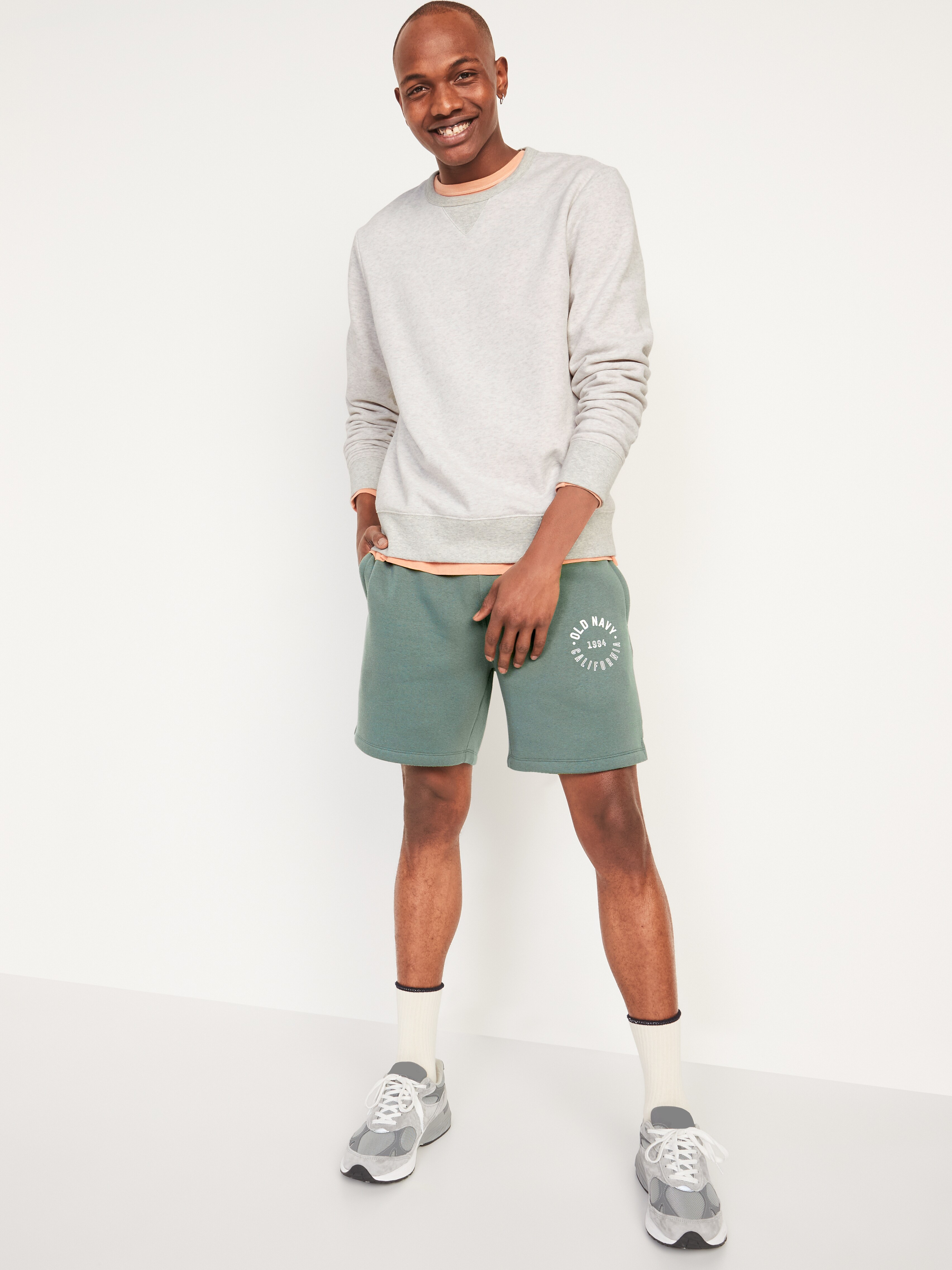 メンズウェア BBBB LOGO SWEAT SHORTS L 0400020913726_WHITE?wid=600&