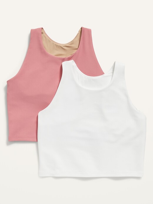 View large product image 1 of 3. PowerSoft Longline Sports Bra 2-Pack for Girls