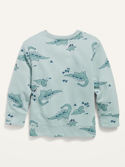 View large product image 2 of 2. Unisex Crew-Neck Sweatshirt for Toddler