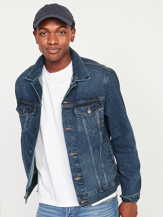 Image number 2 showing, Gender-Neutral Non-Stretch Jean Jacket for Adults