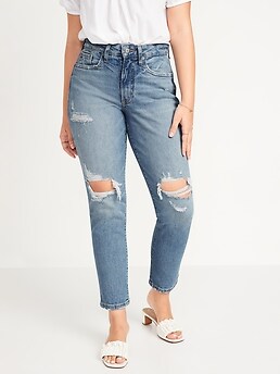 distressed boyfriend jeans old navy