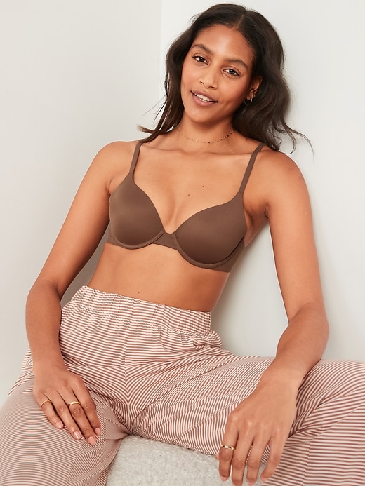 View large product image 1 of 5. Smoothing Full-Coverage Bra