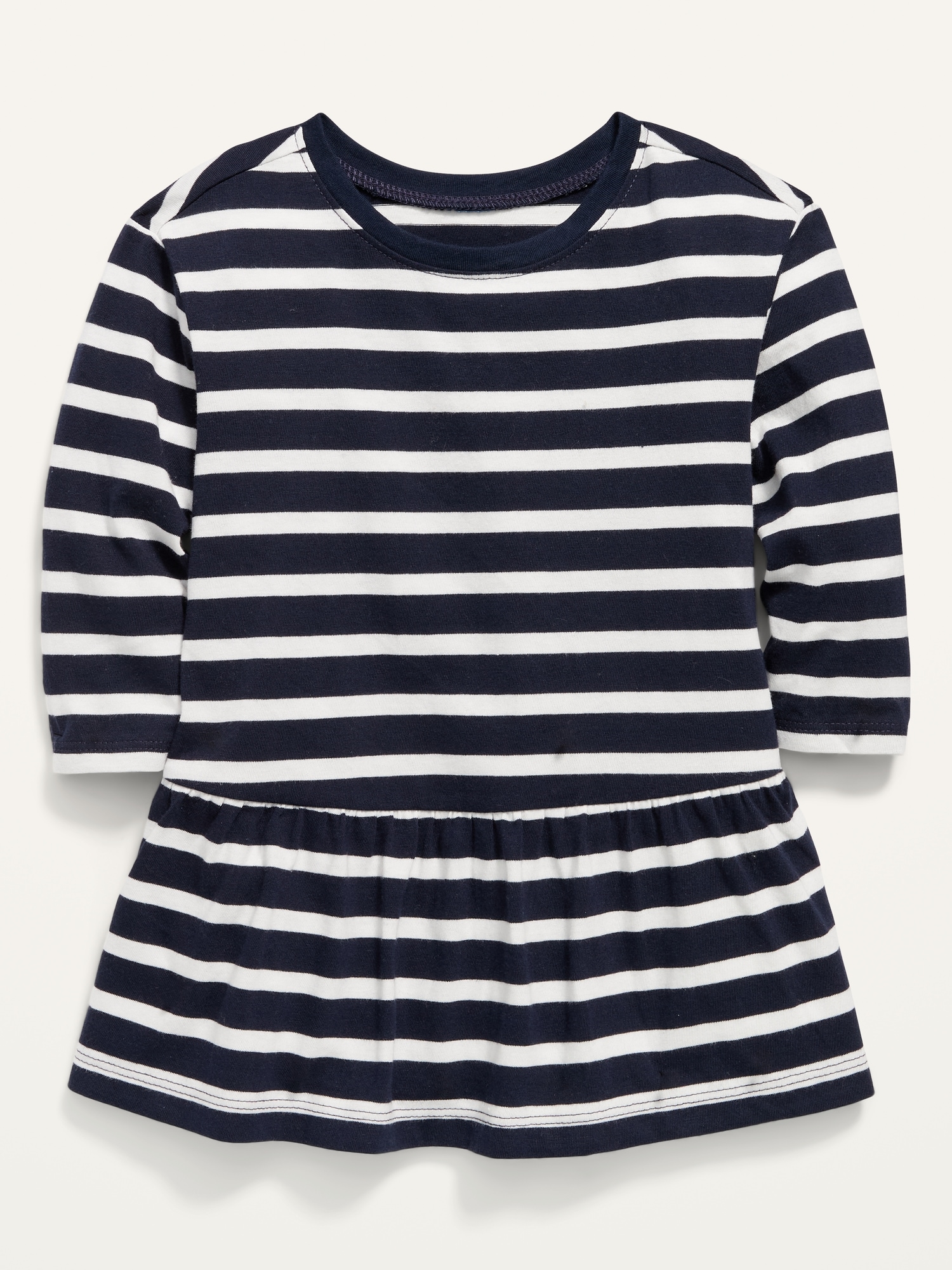 Long-Sleeve Printed Drop-Waist Dress for Baby | Old Navy