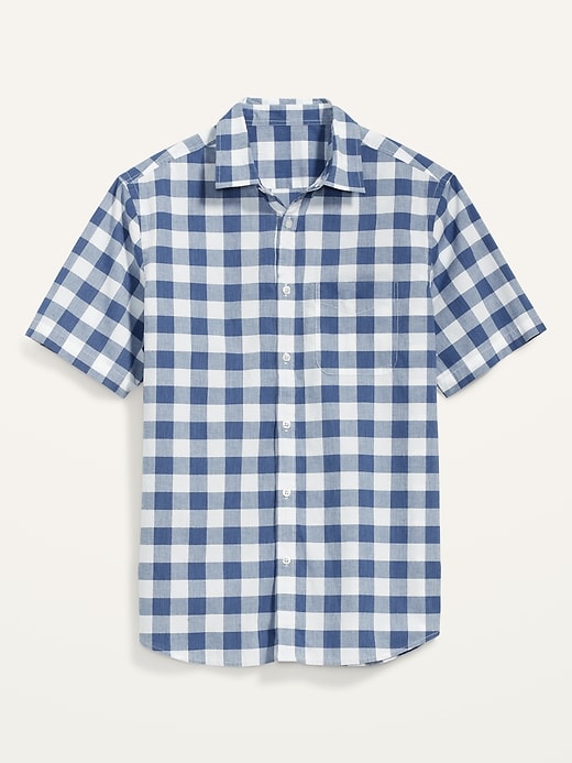 Image number 4 showing, Gingham Built-In Flex Everyday Short-Sleeve Shirt