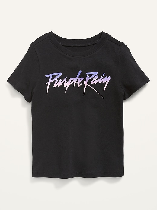 View large product image 1 of 2. Unisex Purple Rain™ Graphic T-Shirt for Toddler