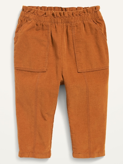 View large product image 1 of 2. Tapered Workwear Corduroy Pull-On Pants for Baby
