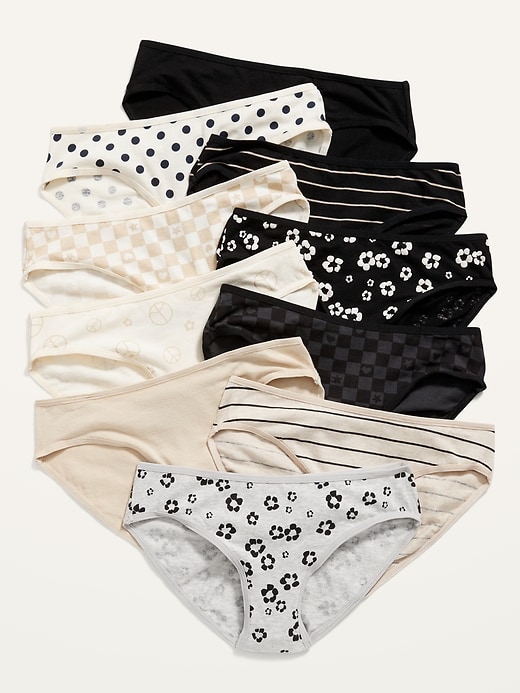 Old Navy Bikini Underwear 10-Pack for Girls. 1