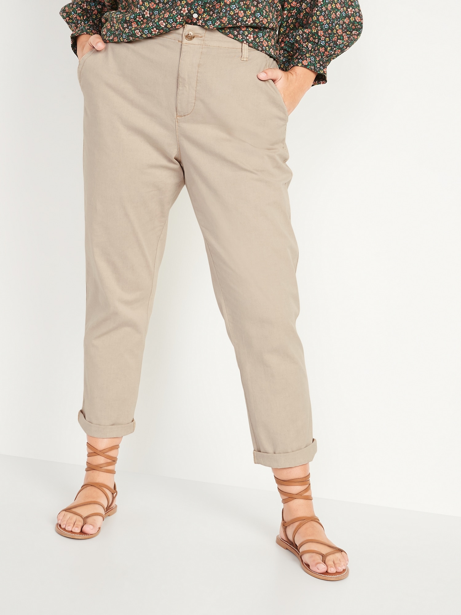 Old Navy A Stone's Throw High-Waisted OGC Chino Pants Size 2X
