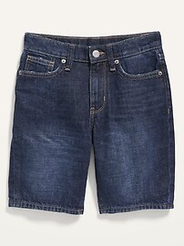 Original Loose Non-Stretch Jean Shorts for Boys