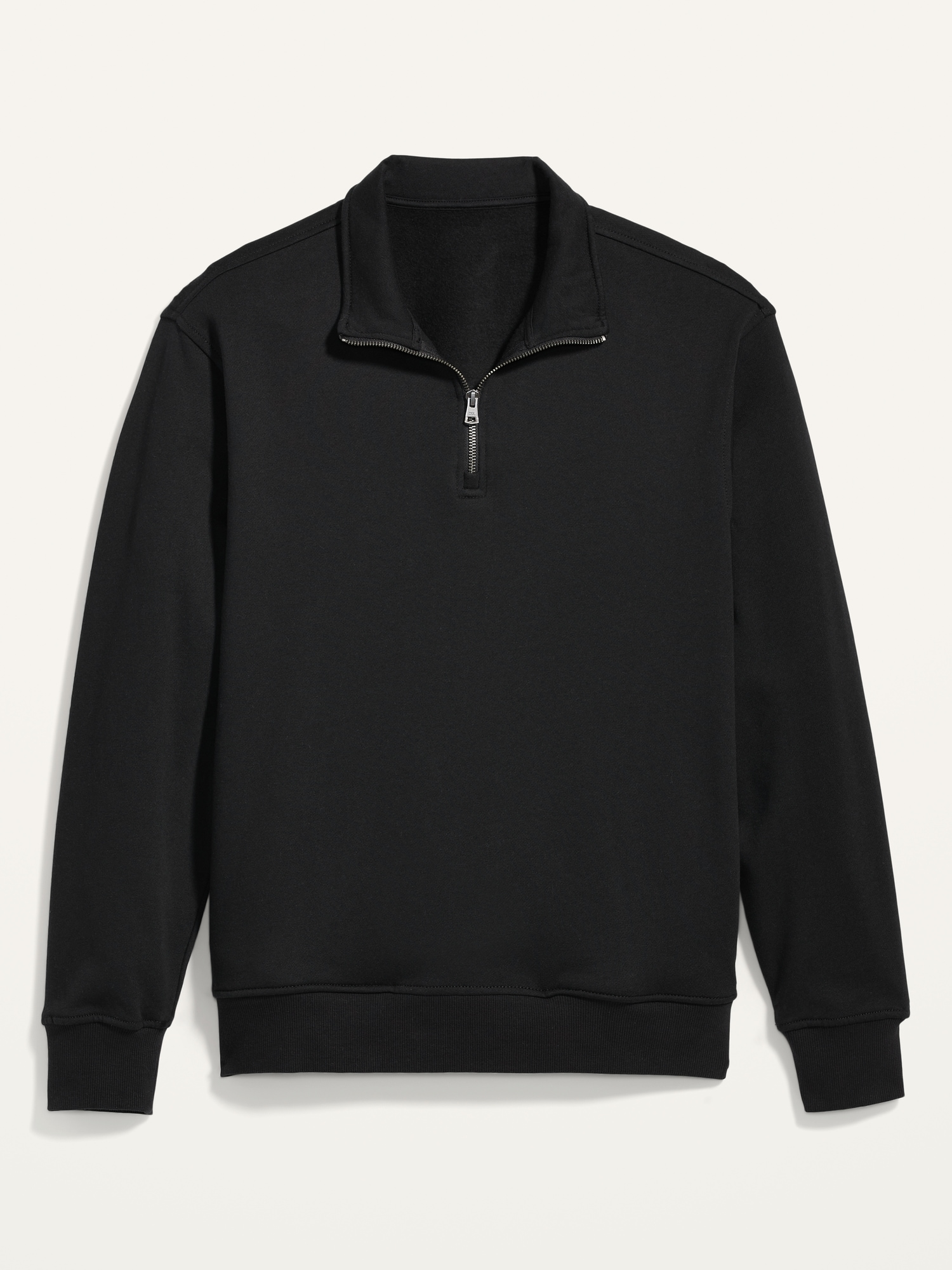Oversized Quarter-Zip Mock-Neck Sweatshirt for Men | Old Navy