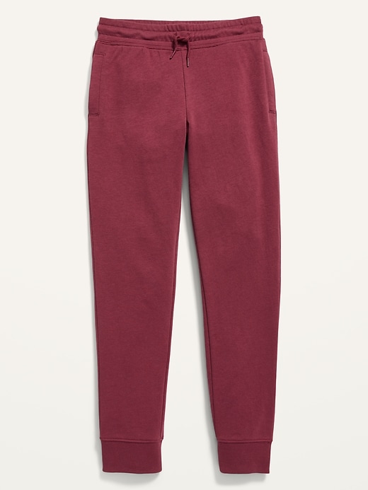 View large product image 1 of 1. High-Waisted French Terry Jogger Sweatpants for Girls