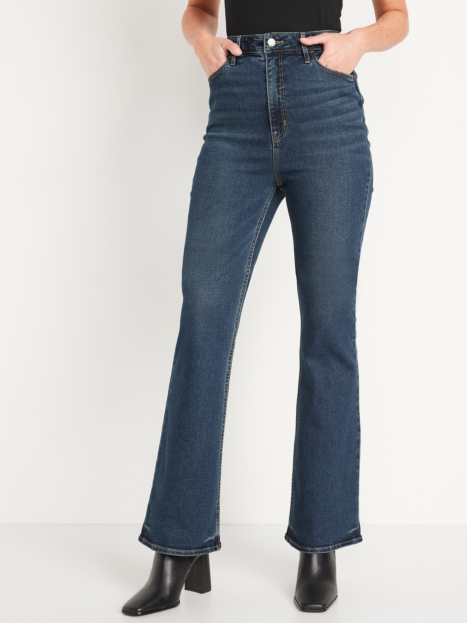 sudden Retire wrench Higher High-Waisted Flare Jeans for Women | Old Navy