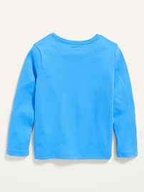 Unisex Long-Sleeve Solid T-Shirt for Toddler