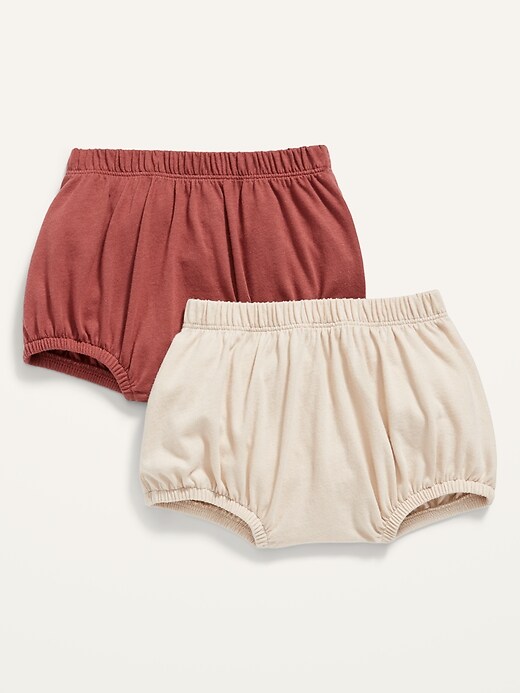 2-Pack Solid Jersey Bloomers for Baby