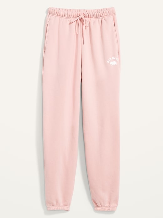 Image number 4 showing, Extra High-Waisted Logo-Graphic Sweatpants for Women