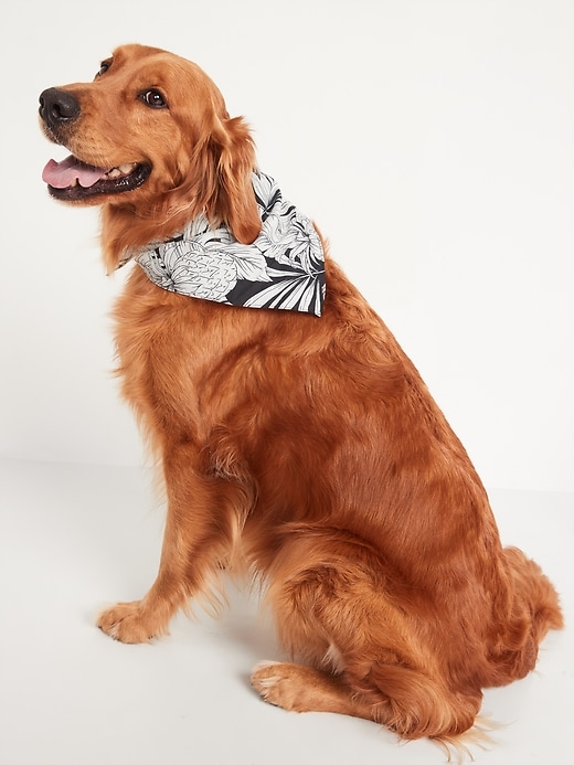 View large product image 1 of 2. Matching Printed Bandana for Pets
