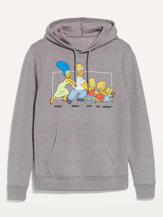 View large product image 1 of 2. The Simpsons™ Gender-Neutral Pullover Hoodie for Adults