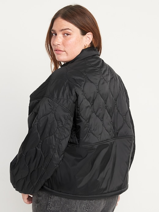 Image number 8 showing, Packable Oversized Water-Resistant Quilted Jacket