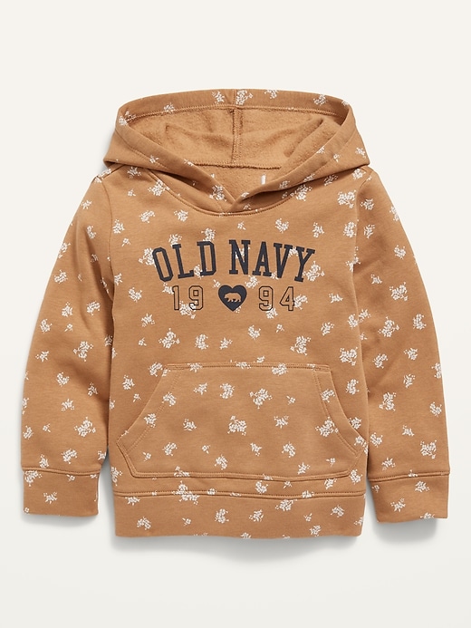 Old Navy Unisex Logo Pullover Hoodie for Toddler. 1