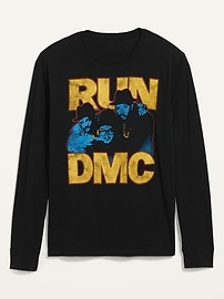 View large product image 3 of 3. Run-DMC™ Gender-Neutral Long-Sleeve T-Shirt for Adults