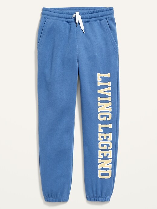 View large product image 2 of 2. Graphic Gender-Neutral Jogger Sweatpants for Kids