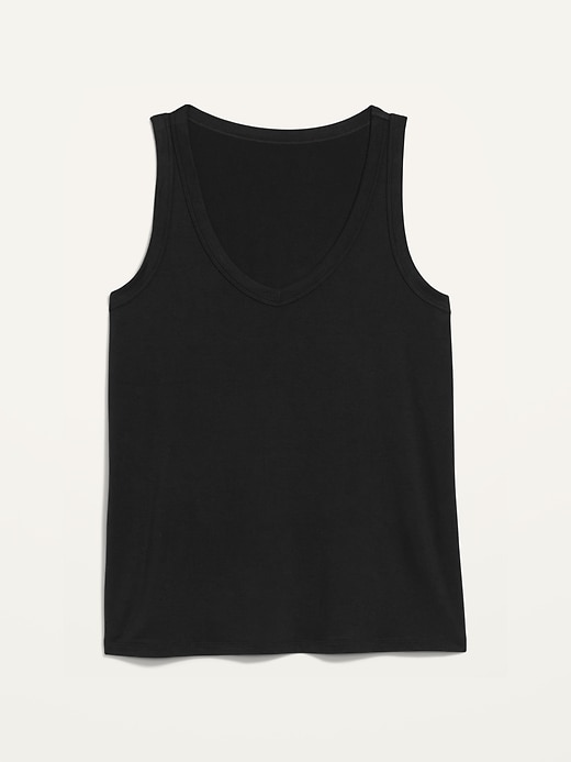 Luxe Jersey-Knit V-Neck Tank Top | Old Navy