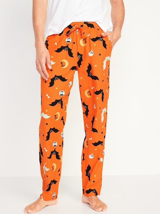 Image number 1 showing, Matching Halloween Flannel Pajama Pants