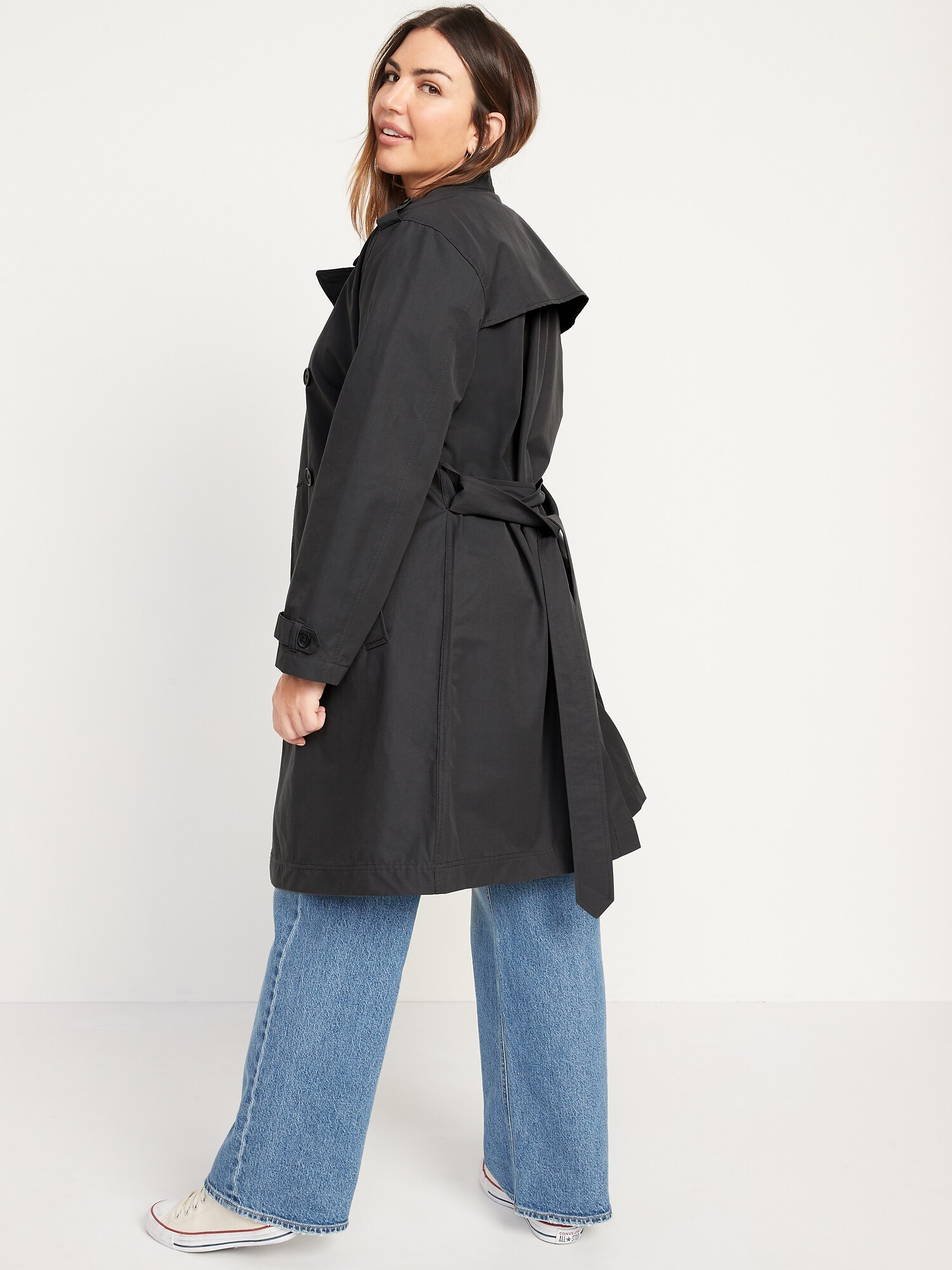 old navy women's trench coat