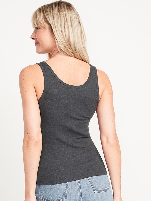 Image number 2 showing, Rib-Knit First Layer Tank Top