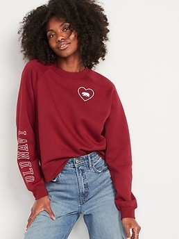 Old navy heart discount sweatshirt